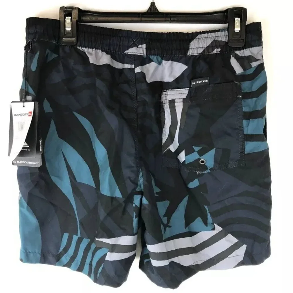 Quiksilver Boys' Boardshorts, Blue Coral, Size XL/16